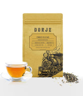 Dorje Teas First Flush Darjeeling Black Tea - 250gm, 8.8 Ounce, 100 Cups | Sweet & Flowery Flavor Mellow Gold Tea - Low Caffeine Loose Leaf Tea